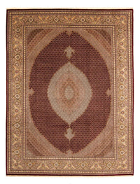 Tapis persan - Tabriz - 403 x 300 cm - rouge foncé