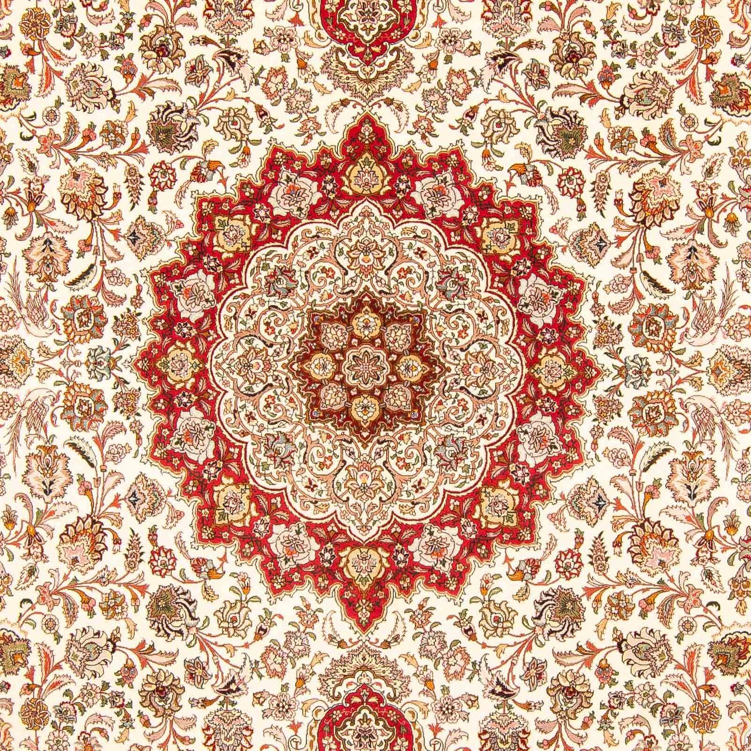 Tapis persan - Tabriz - Royal - 411 x 303 cm - rouge