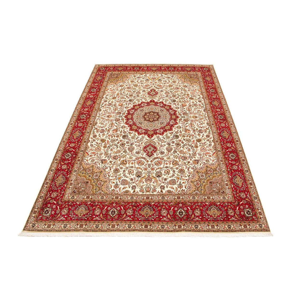 Tapis persan - Tabriz - Royal - 411 x 303 cm - rouge
