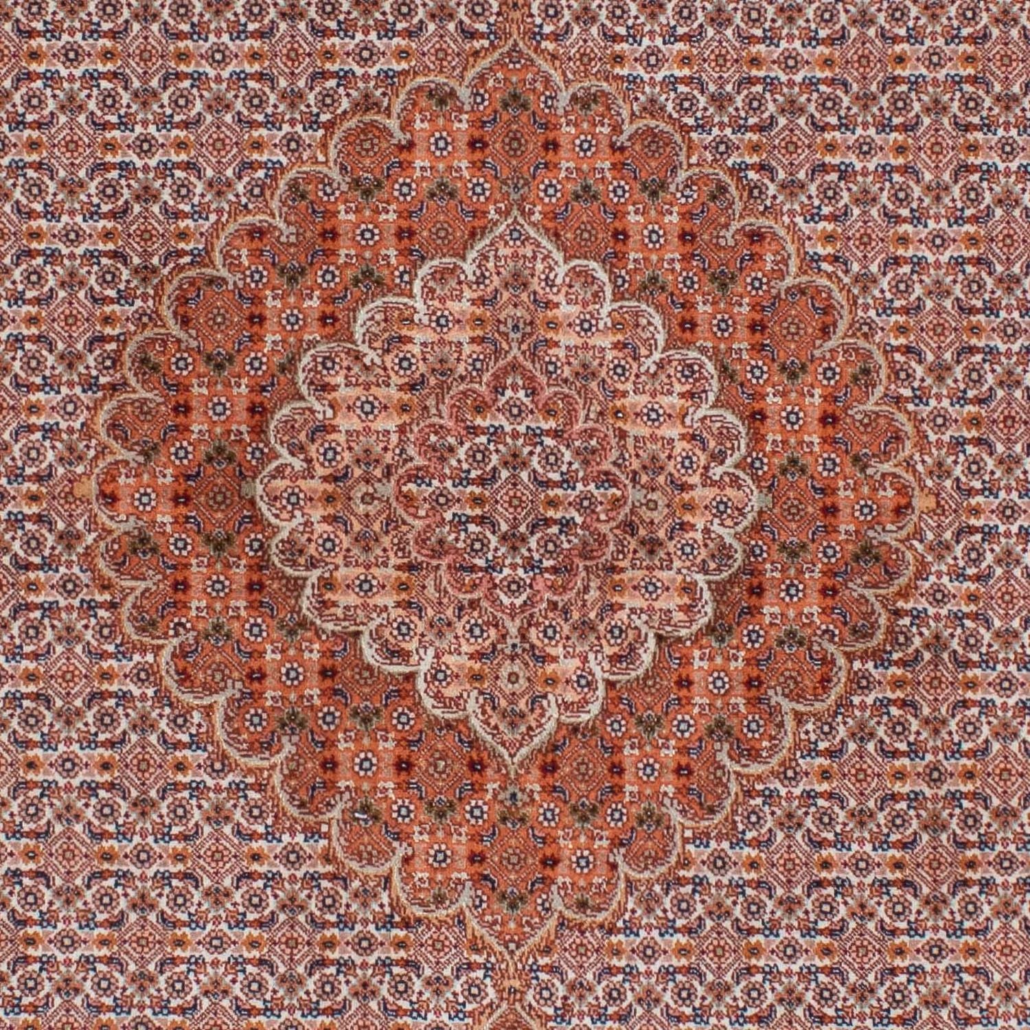 Tapis persan - Tabriz - 202 x 150 cm - rouge clair
