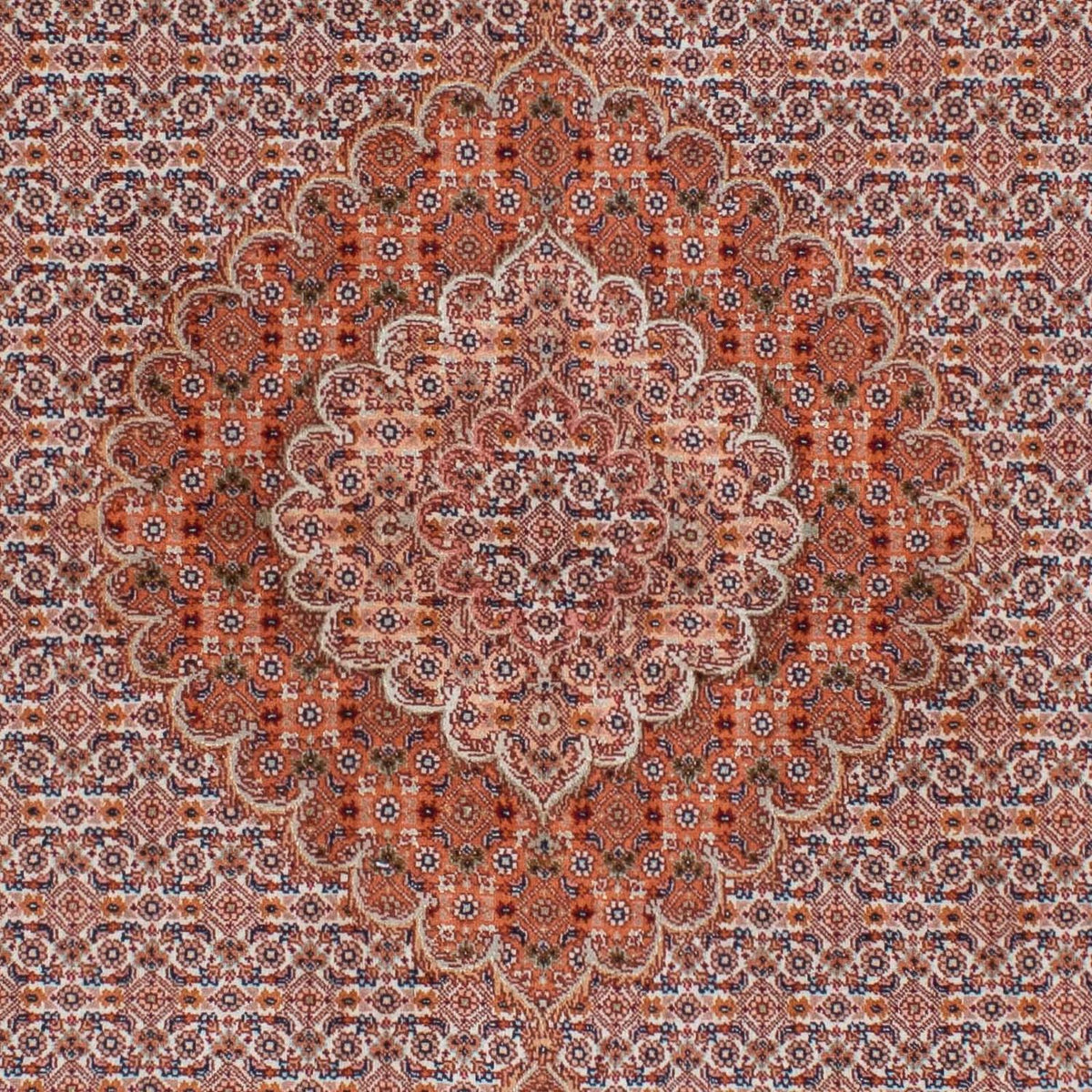 Tapis persan - Tabriz - 202 x 150 cm - rouge clair