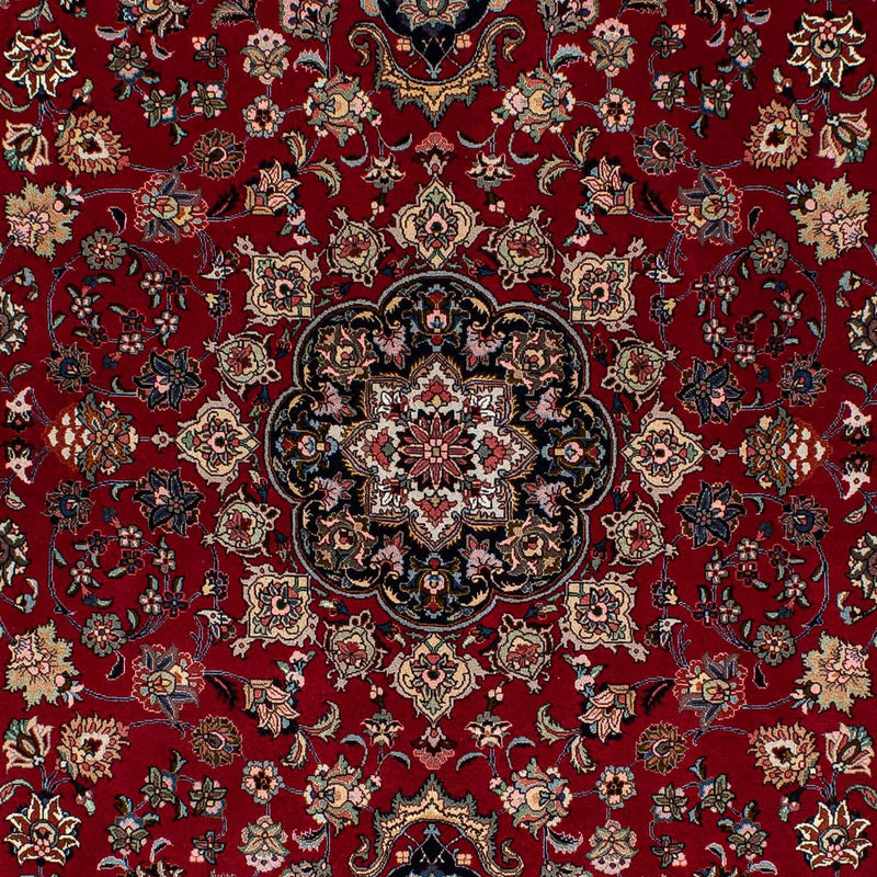 Tapis persan - Tabriz - Royal - 212 x 149 cm - rouge foncé