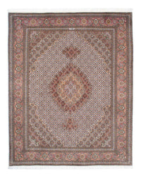Tapis persan - Tabriz - 198 x 152 cm - marron clair