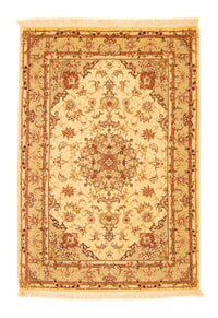 Tapis persan - Tabriz - Royal - 147 x 104 cm - beige