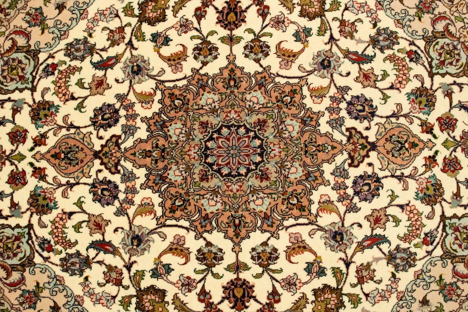 Tapis persan - Tabriz - Royal - 157 x 103 cm - beige