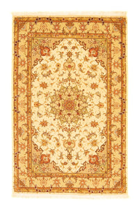 Tapis persan - Tabriz - Royal - 162 x 102 cm - beige