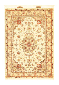 Tapis persan - Tabriz - Royal - 148 x 102 cm - beige