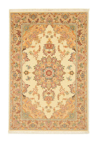 Tapis persan - Tabriz - Royal - 154 x 100 cm - beige
