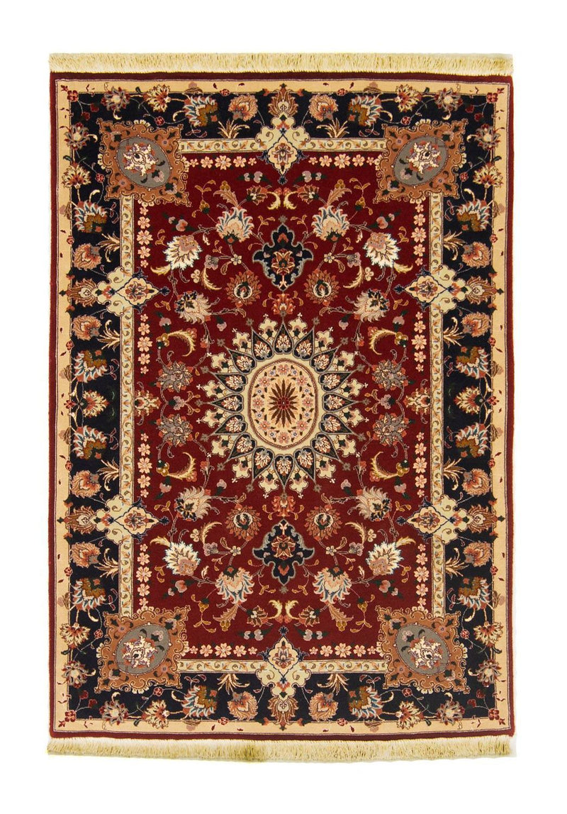 Tapis persan - Tabriz - Royal - 148 x 102 cm - rouge