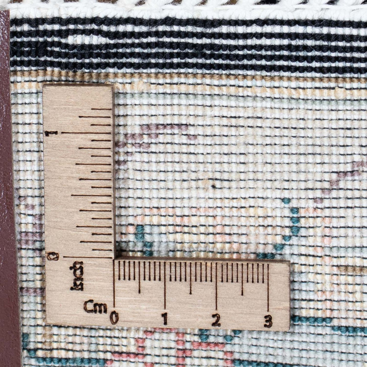 Tapis de couloir Tapis persan - Tabriz - Royal - 417 x 87 cm - bleu foncé