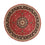 Tapis persan - Tabriz - Royal ronde  - 253 x 253 cm - rouge foncé