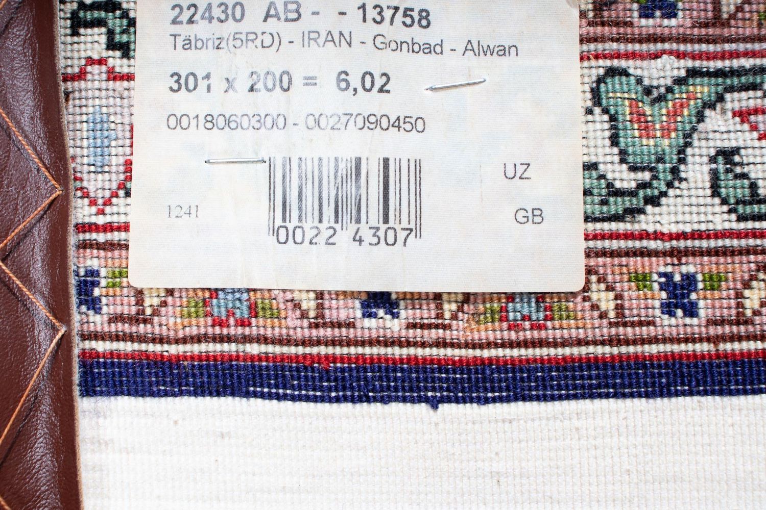 Tapis persan - Tabriz - Royal - 301 x 200 cm - multicolore
