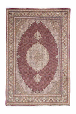 Tapis persan - Tabriz - 305 x 202 cm - rouge foncé
