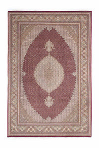 Tapis persan - Tabriz - 305 x 202 cm - rouge foncé