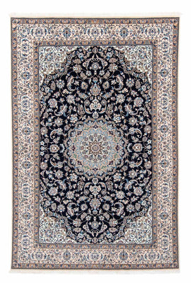 Tapis persan - Nain - Royal - 300 x 199 cm - noir