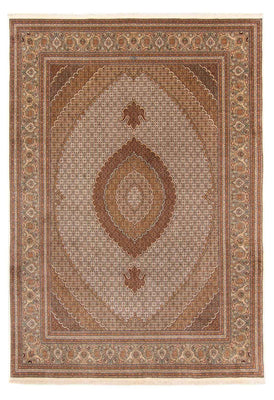 Tapis persan - Tabriz - 360 x 249 cm - marron clair