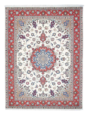 Tapis persan - Tabriz - Royal - 198 x 151 cm - beige