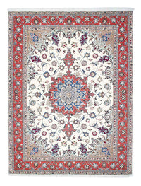 Tapis persan - Tabriz - Royal - 198 x 151 cm - beige