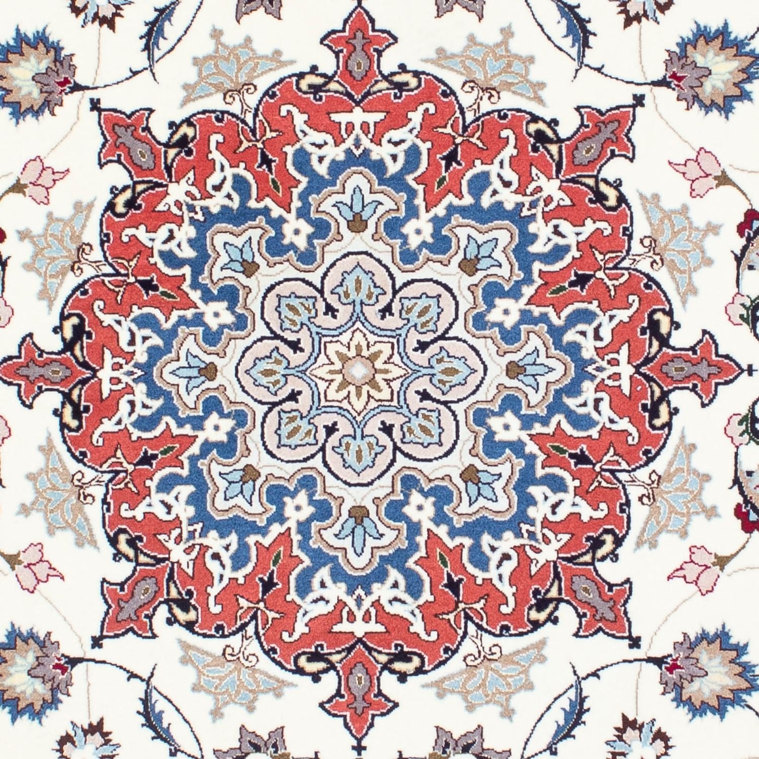 Tapis persan - Tabriz - Royal - 198 x 151 cm - beige