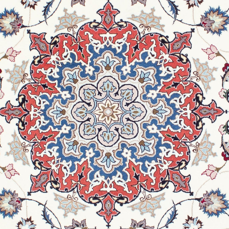 Tapis persan - Tabriz - Royal - 198 x 151 cm - beige