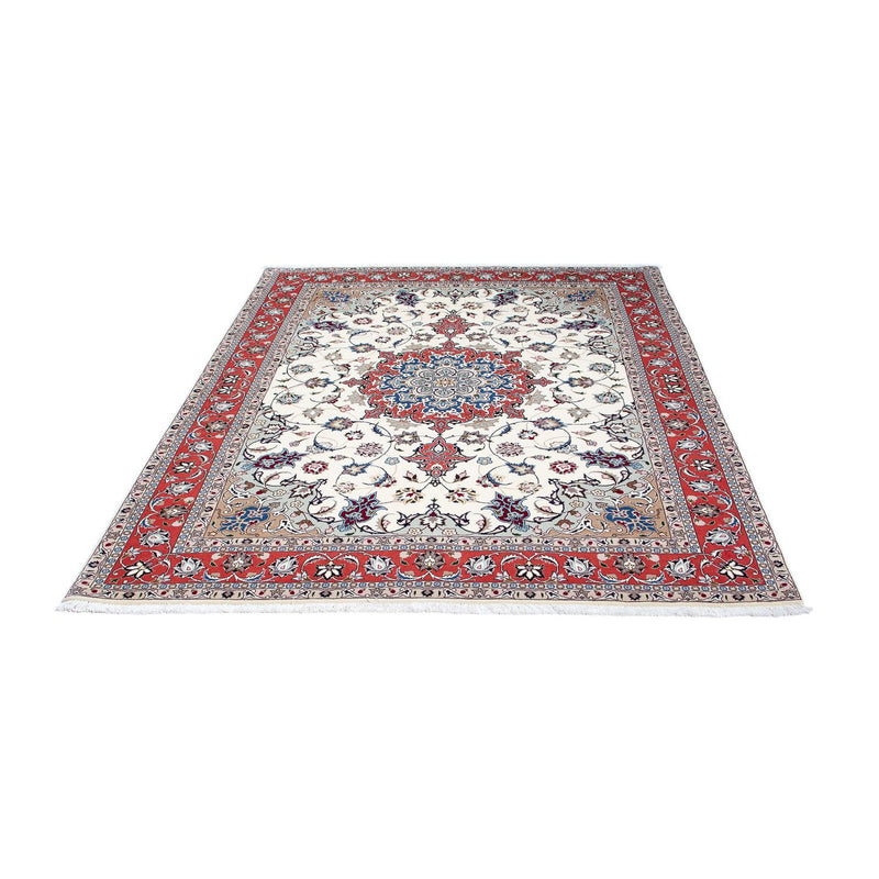 Tapis persan - Tabriz - Royal - 198 x 151 cm - beige