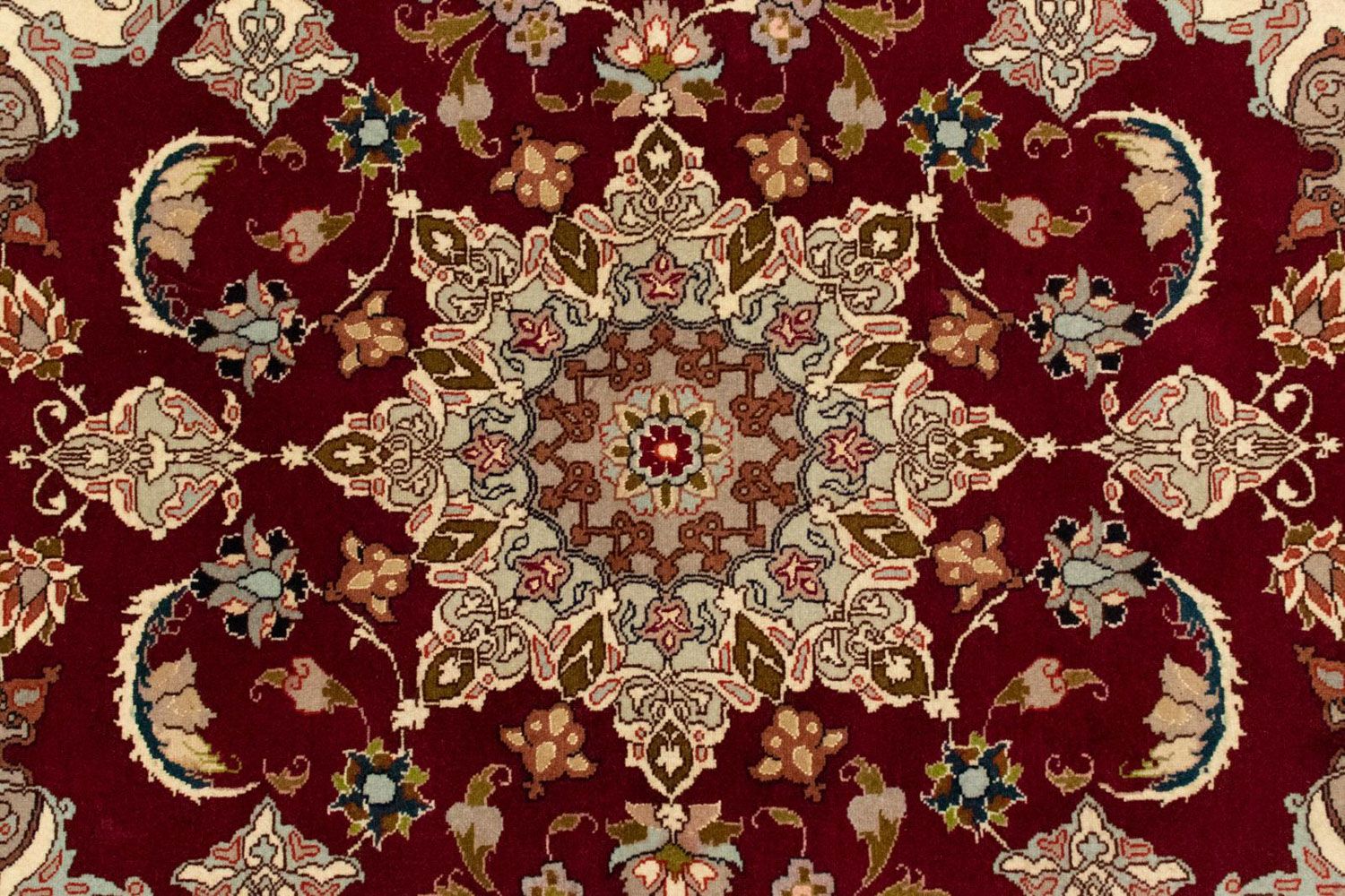 Tapis persan - Tabriz - Royal - 150 x 101 cm - rouge