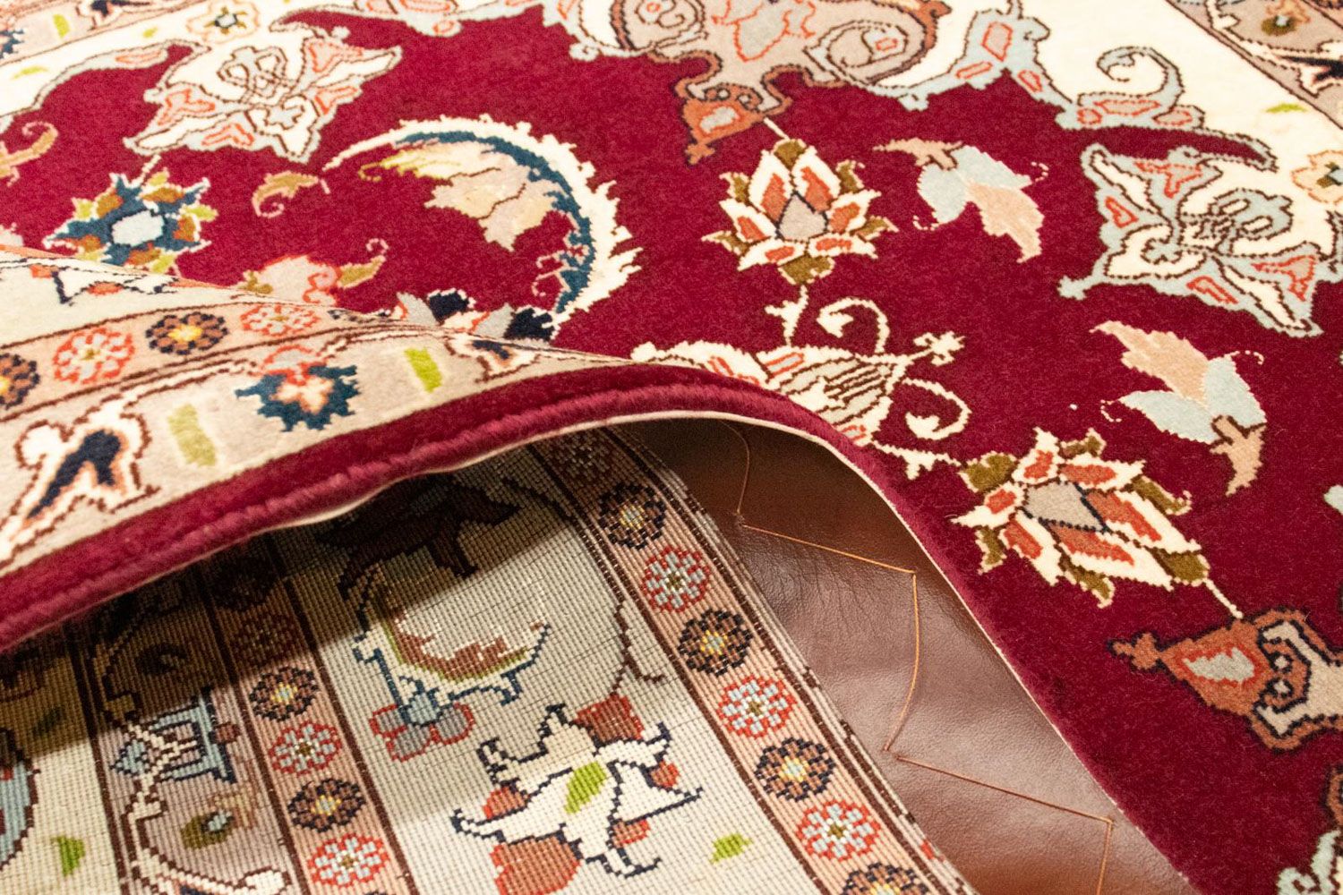 Tapis persan - Tabriz - Royal - 150 x 101 cm - rouge