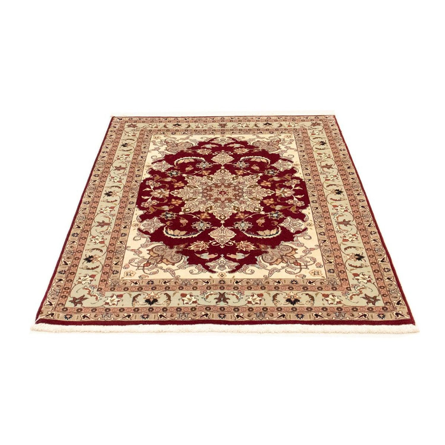 Tapis persan - Tabriz - Royal - 150 x 101 cm - rouge
