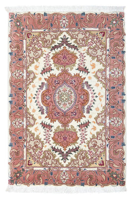 Tapis persan - Tabriz - Royal - 88 x 60 cm - beige