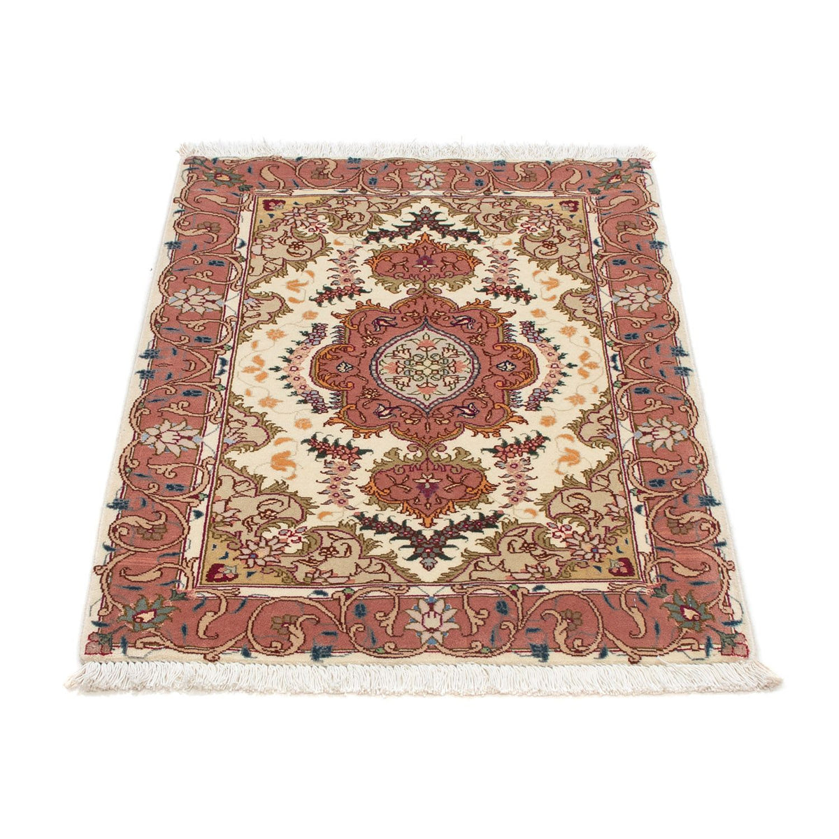 Tapis persan - Tabriz - Royal - 88 x 60 cm - beige