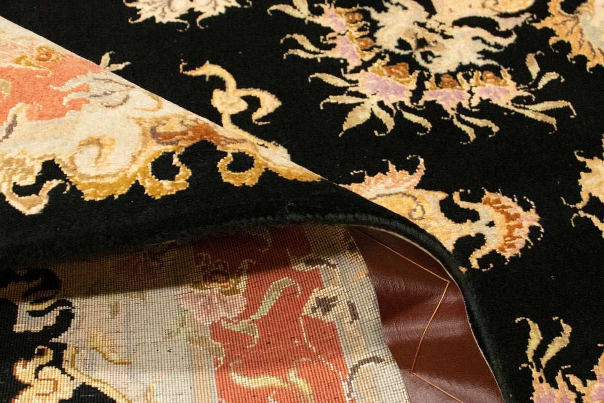 Tapis persan - Tabriz - Royal - 138 x 101 cm - noir