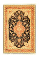 Tapis persan - Tabriz - Royal - 150 x 101 cm - noir