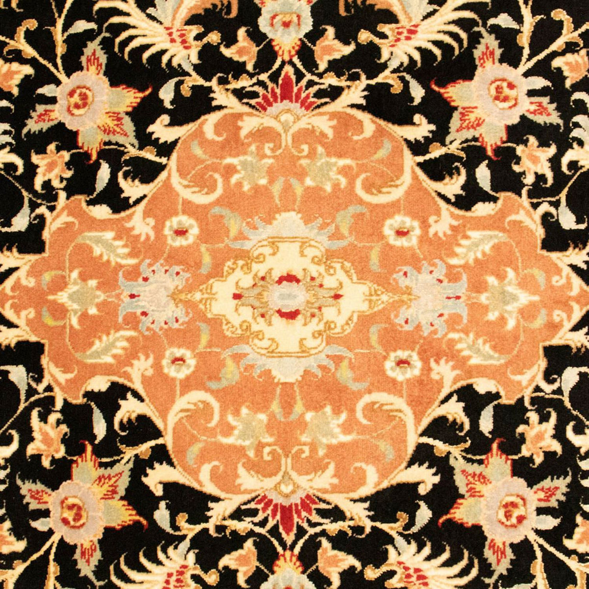 Tapis persan - Tabriz - Royal - 150 x 101 cm - noir