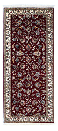 Tapis de couloir Tapis persan - Tabriz - Royal - 205 x 88 cm - rouge foncé