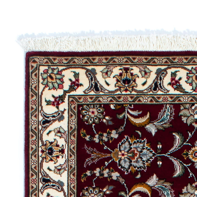 Tapis de couloir Tapis persan - Tabriz - Royal - 205 x 88 cm - rouge foncé