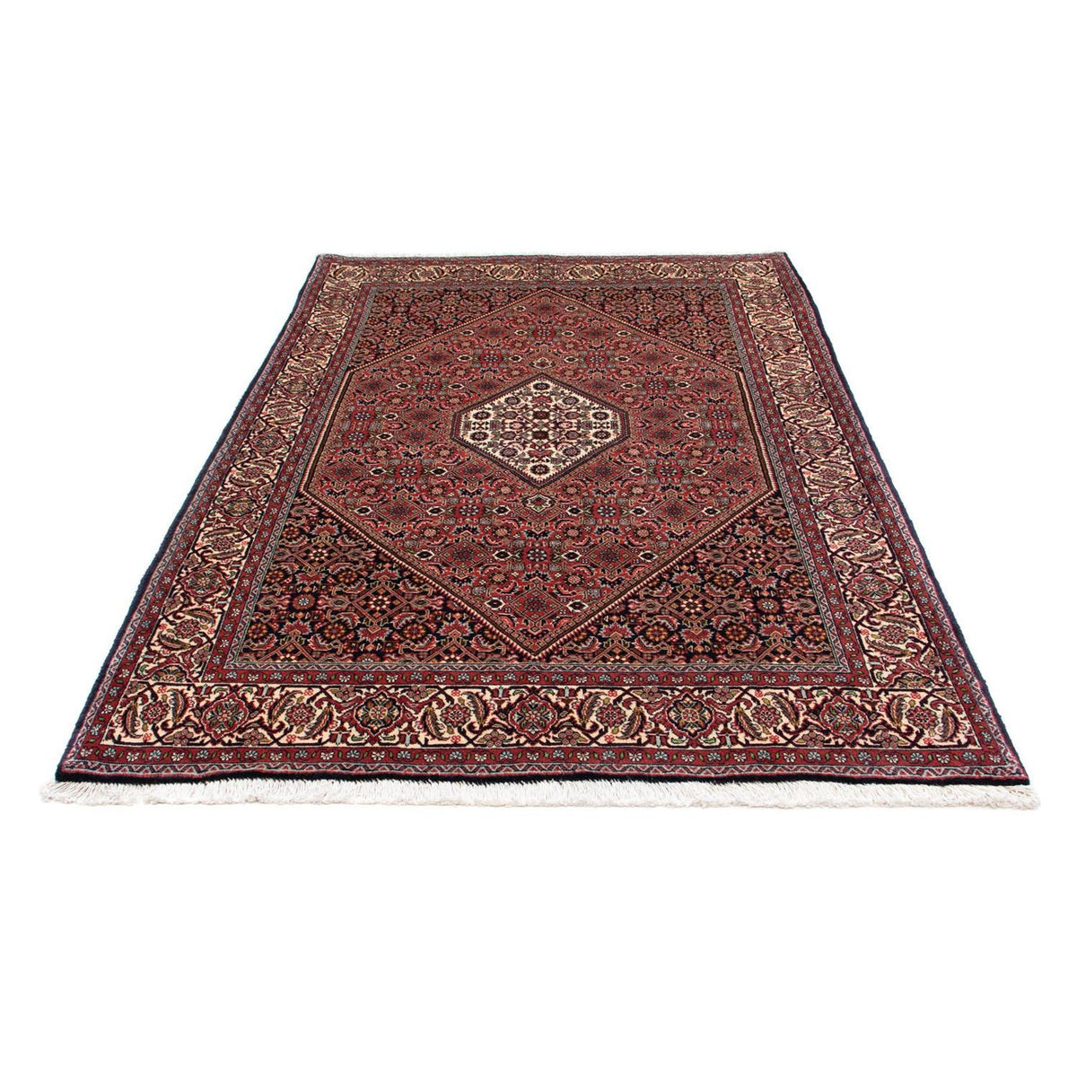 Tapis persan - Bidjar - 215 x 140 cm - rouge