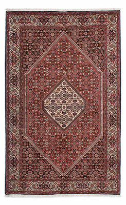 Tapis persan - Bidjar - 224 x 140 cm - rouge