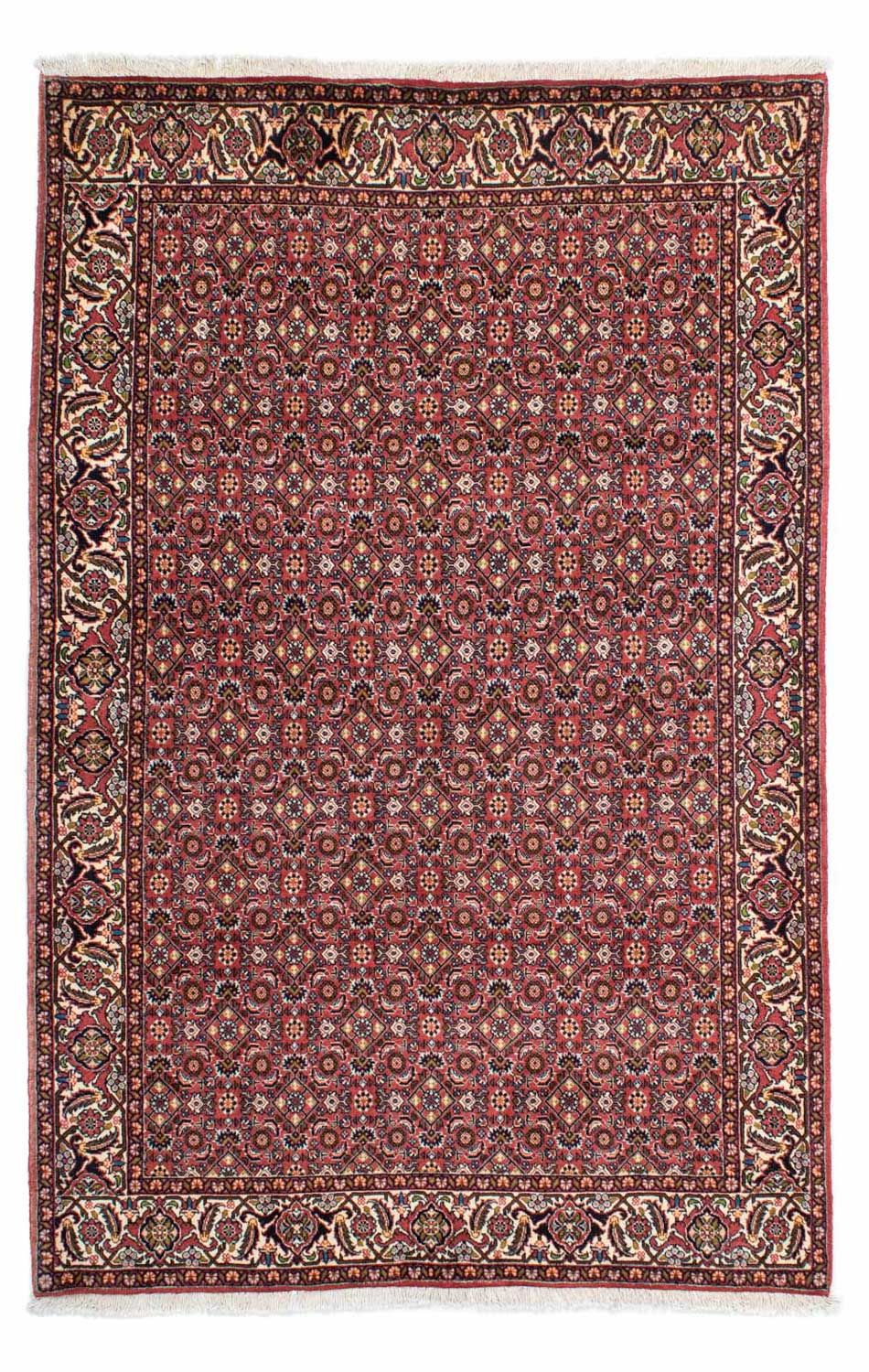 Tapis persan - Bidjar - 215 x 140 cm - rouge