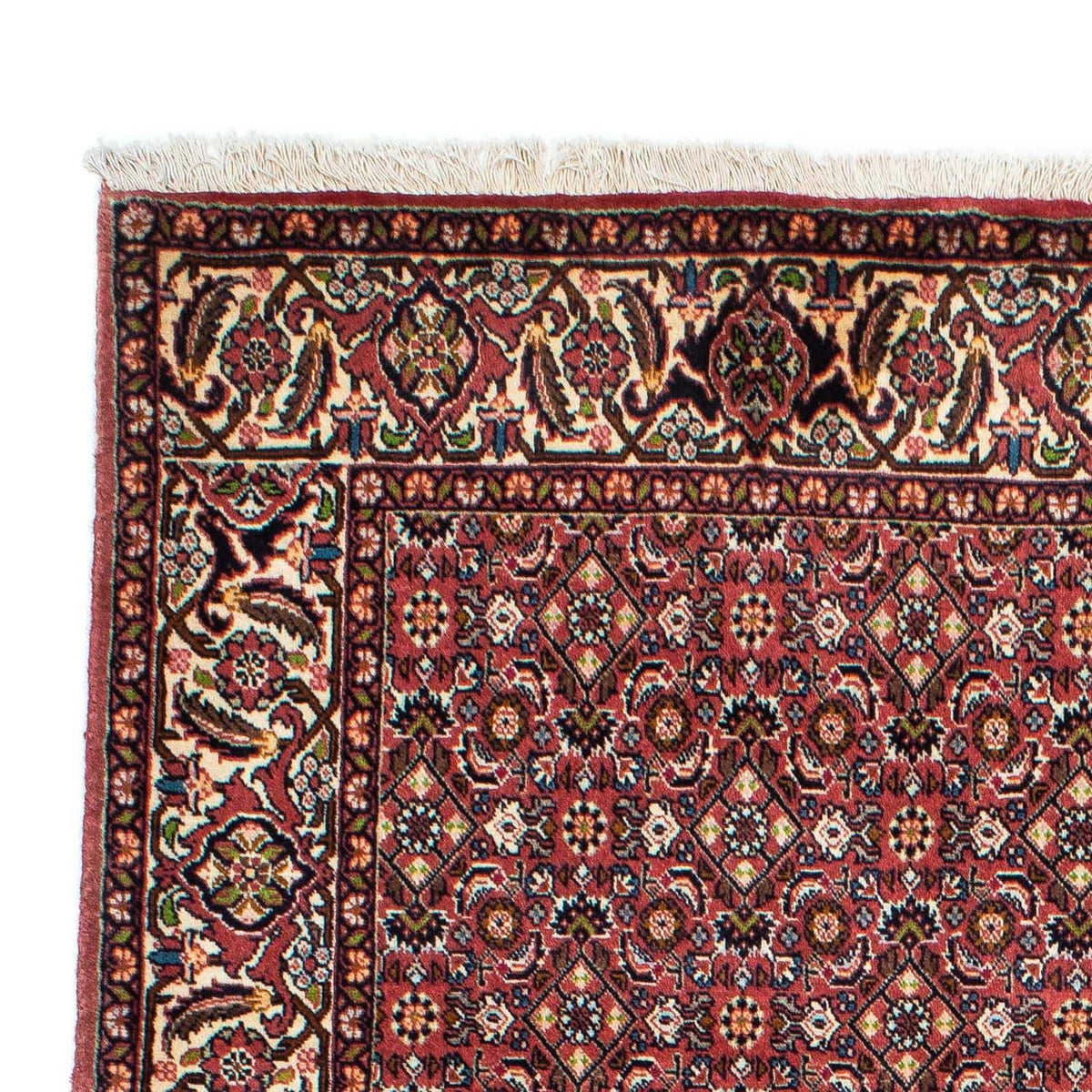 Tapis persan - Bidjar - 215 x 140 cm - rouge