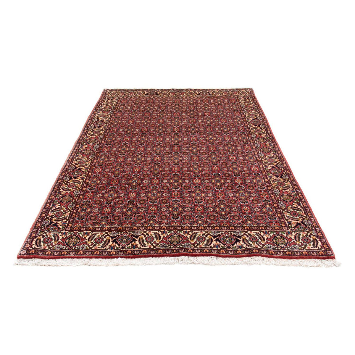 Tapis persan - Bidjar - 215 x 140 cm - rouge