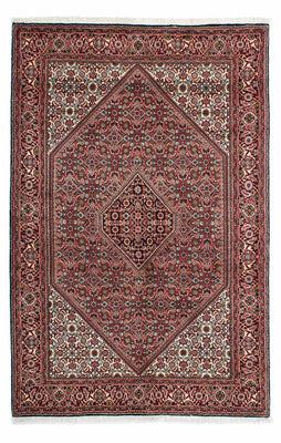 Tapis persan - Bidjar - 218 x 140 cm - rouge