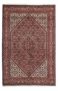 Tapis persan - Bidjar - 218 x 140 cm - rouge