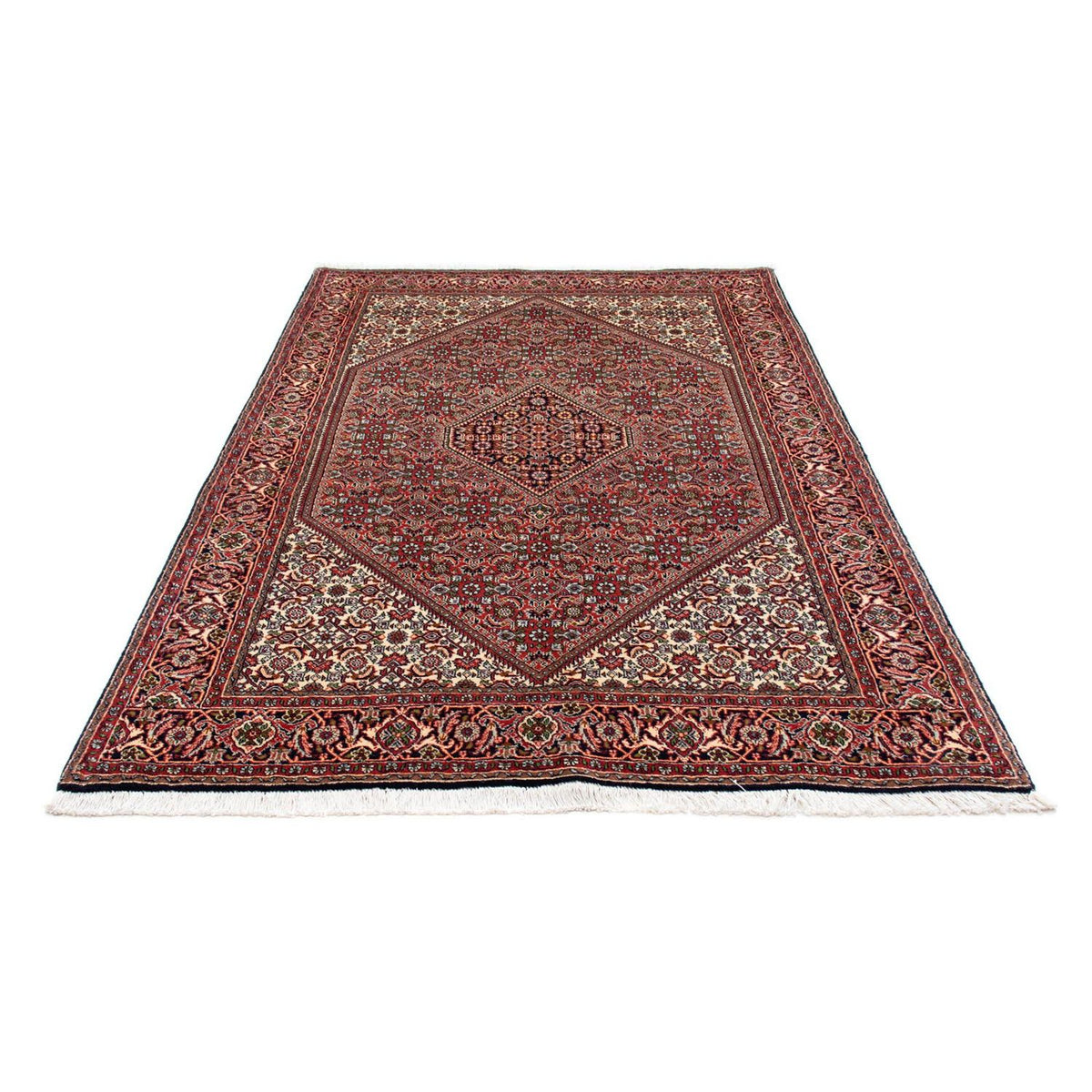 Tapis persan - Bidjar - 218 x 140 cm - rouge