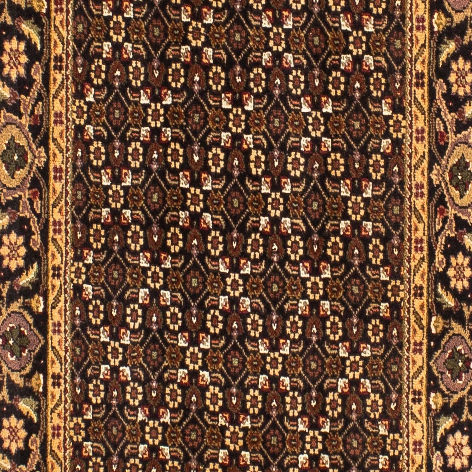 Tapis de couloir Tapis persan - Tabriz - 295 x 68 cm - multicolore