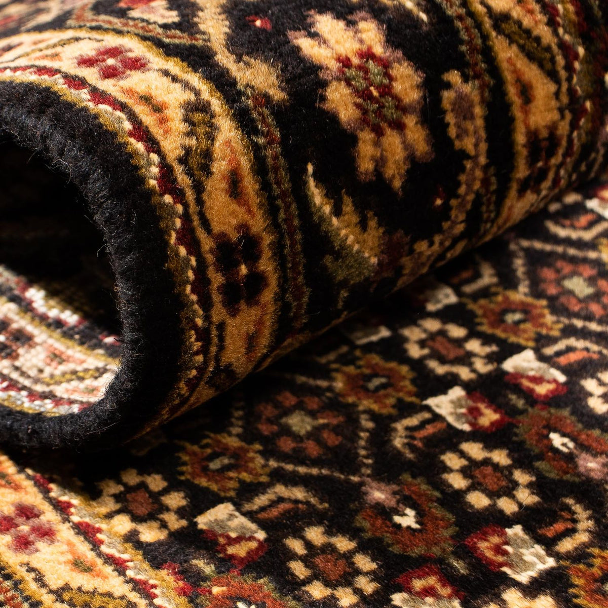 Tapis de couloir Tapis persan - Tabriz - 295 x 68 cm - multicolore