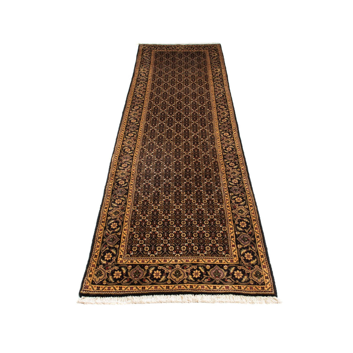 Tapis de couloir Tapis persan - Tabriz - 295 x 68 cm - multicolore