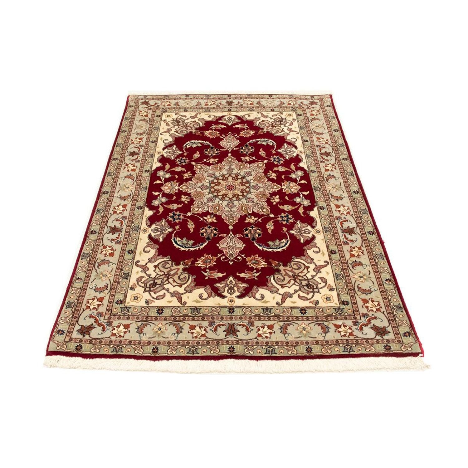 Tapis persan - Tabriz - Royal - 152 x 100 cm - rouge