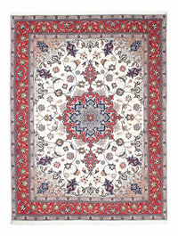 Tapis persan - Tabriz - Royal - 202 x 147 cm - beige