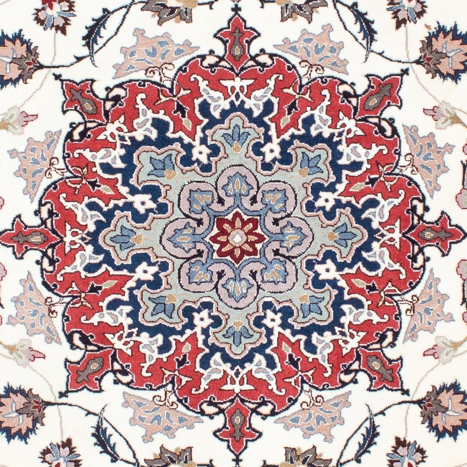 Tapis persan - Tabriz - Royal - 202 x 147 cm - beige