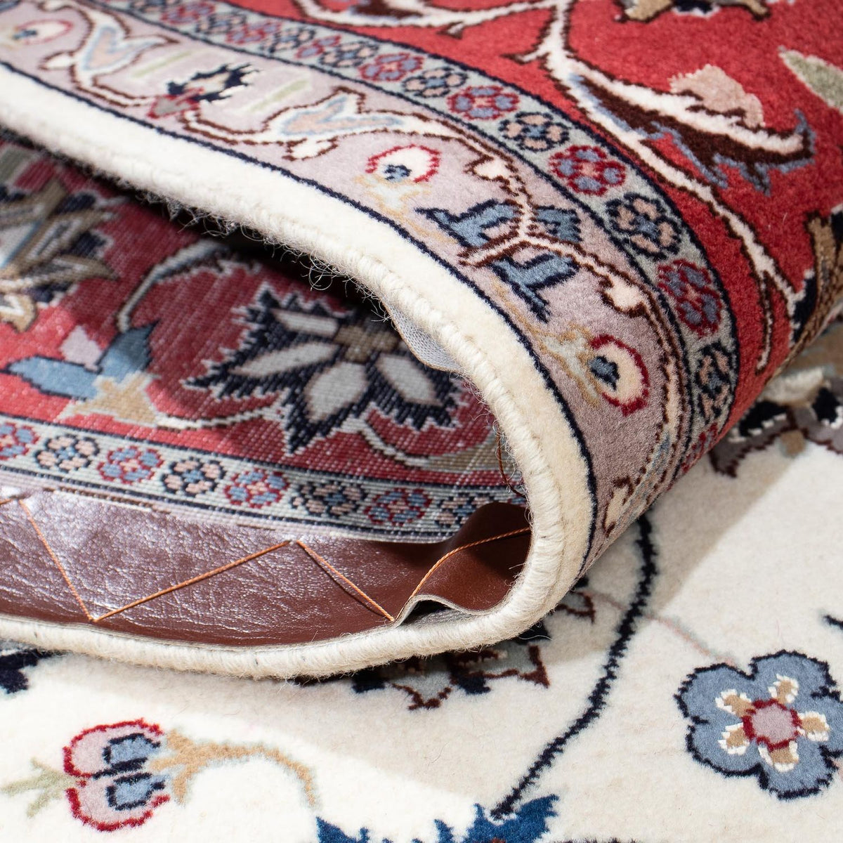 Tapis persan - Tabriz - Royal - 202 x 147 cm - beige